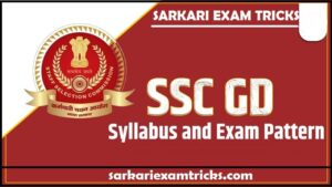 SSC GD Constable Syllabus Information In CBT Exams